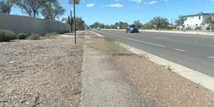 Tucson Department of Transportation says most sidewalks in city are inaccessible