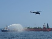 INS Trikand Leads Courageous Rescue Mission in Gulf of Aden, Saves Crew from Blazing LPG Tanker