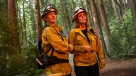 'Fire Country': Diane Farr Talks Sharon's Grief and 'Sheriff Country' Crossovers With Morena Baccarin (Exclusive)