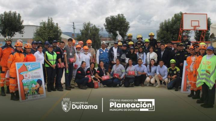 Empresas de la Ciudadela Industrial de Duitama fortalecieron su capacidad de respuesta en gran simulacro de emergencias