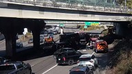 Crash causes backup on northbound I-405 near Burnside overpass in Portland