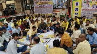 Central Railway Loco Running Staff Hold One-Day Dharna At CSMT Over Long