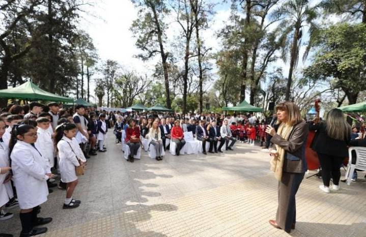 Alderetes fue sede del acto de cierre del Mes de la Alfabetización