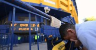 El último adiós de la hinchada a Russo