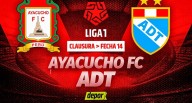 Ayacucho FC vs. ADT EN VIVO vía Liga 1 MAX y L1 Play por Torneo Clausura 2025