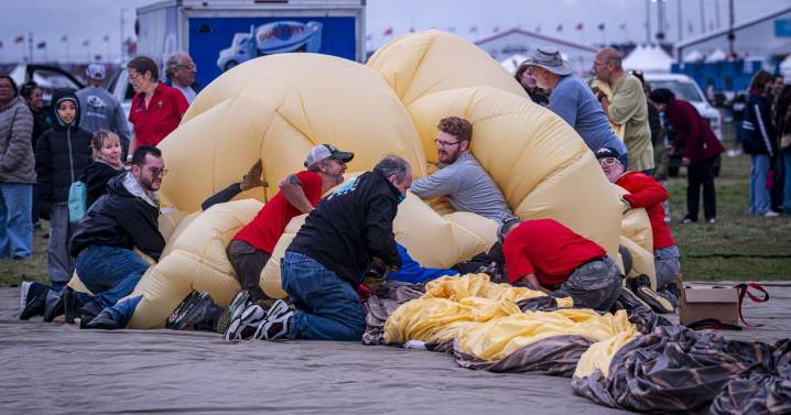 Static Sunday: Balloons don’t fly on final day of fiesta