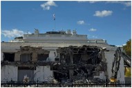 Ala Este de la Casa Blanca será demolida por completo “en los próximos días”