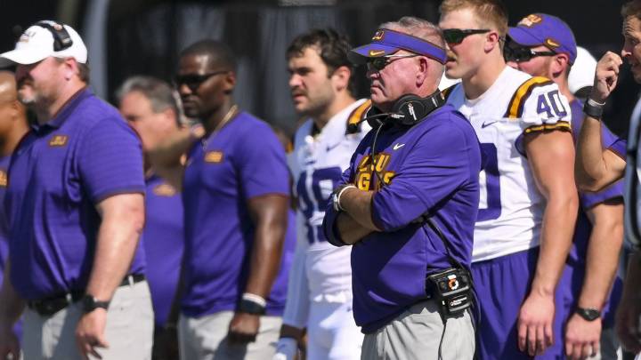 LSU AD drops the mic on Brian Kelly firing