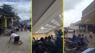 Estudiantes aterrados y personas en el suelo: Videos muestran el caos tras fuerte terremoto en Filipinas