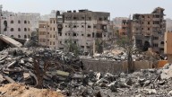 International journalists visit Gaza City under the supervision of Israel's army