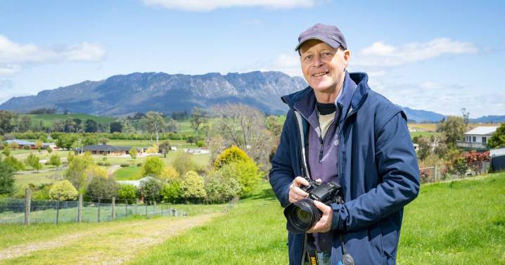 Andrew Thomas captures Mount Roland for BoM's 2026 calendar