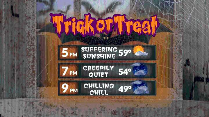 Frosty start to a mild Halloween, freeze likely this weekend