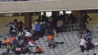 Imágenes de la estampida en Nairobi durante el homenaje a Raila Odinga