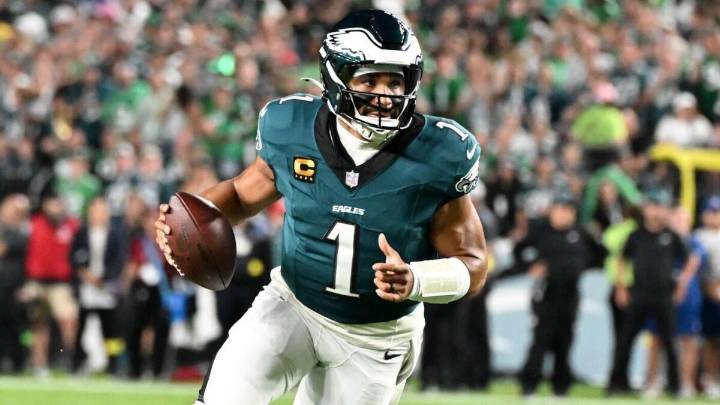 Jalen Hurts among best bets for anytime touchdown scorer picks on TNF