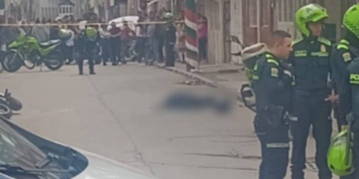 Nuevo ataque sicarial en Bogotá: dos hombres murieron y una mujer fue capturada