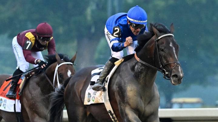 Kentucky Derby winner Sovereignty scratched from the Breeders' Cup Classic because of a fever