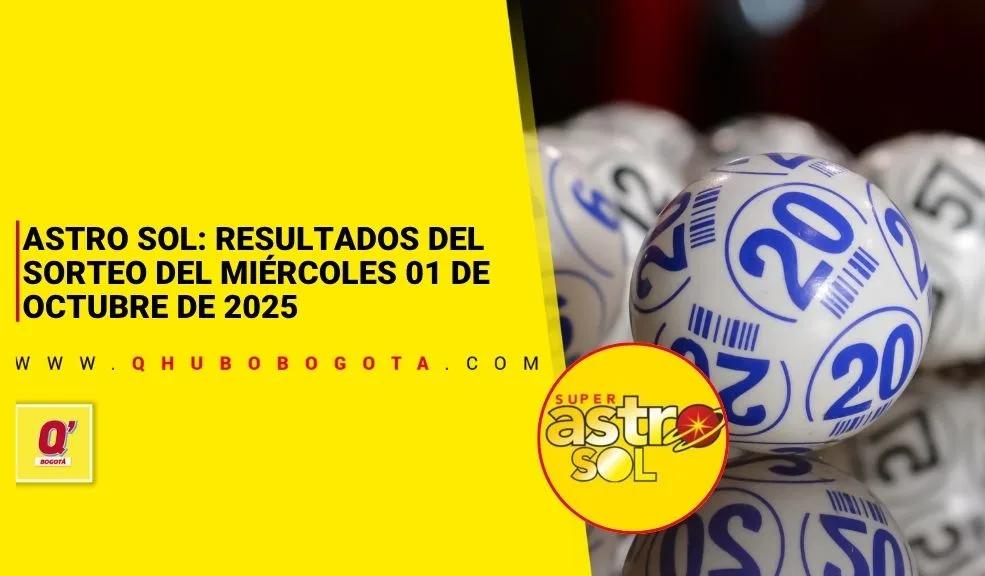 Super Astro Sol: resultados del miércoles 01 de octubre