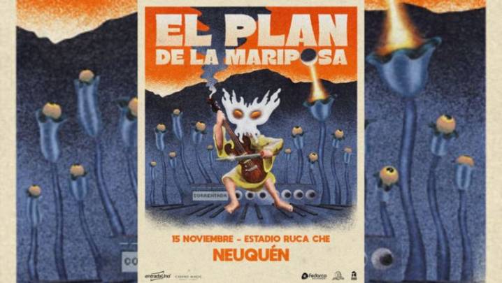 Fedorco trae a El Plan de la Mariposa con su nuevo material a los escenarios neuquinos