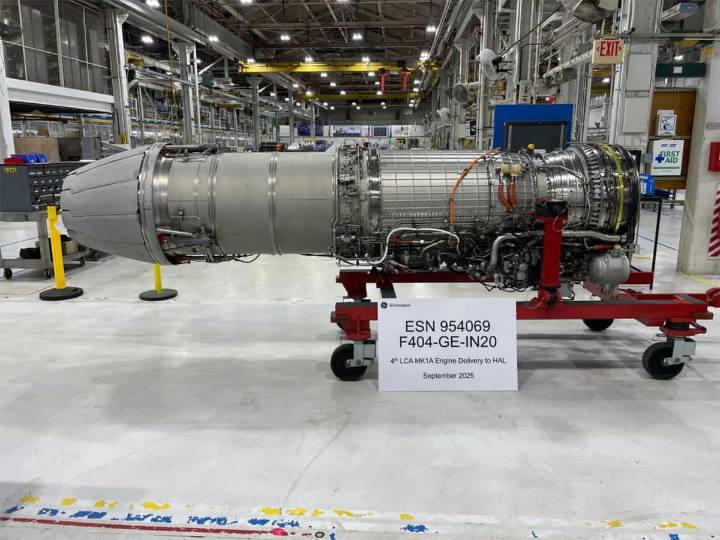 HAL acquired its fourth fighter jet engine F404