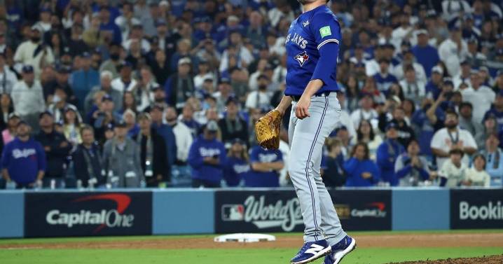 Both the Jays and the Dodgers emptied their bullpens Monday
