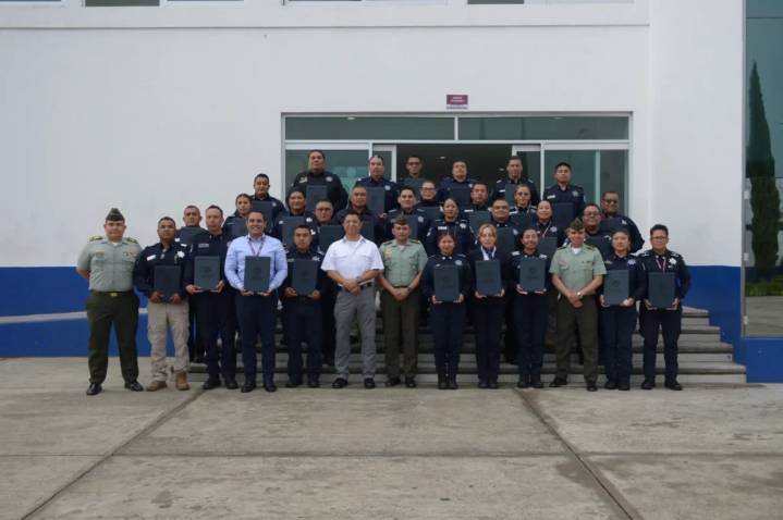 Concluye con éxito capacitación de la Policía Nacional de Colombia a personal de la SSC