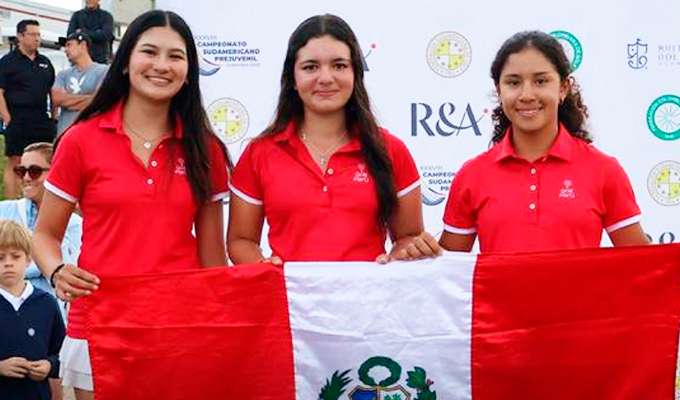 Perú logra la medalla de plata en el Campeonato Sudamericano Pre Juvenil 2025 de golf
