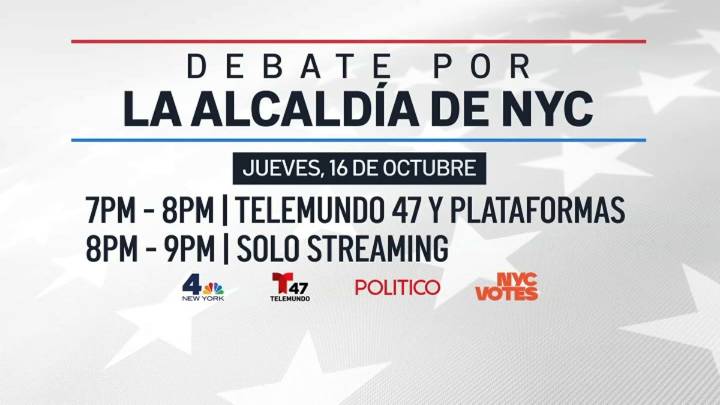 Cómo ver el debate de la alcaldía de NYC por NBC y Telemundo