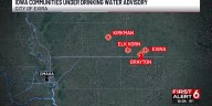 Four Iowa communities put under drinking water advisory