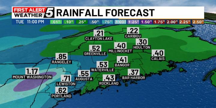 Pleasant, warmer Sunday; windy Monday with much