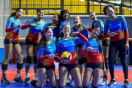 Voleibol Femenino U-17 preparadas para los Juegos Escolares Centroamericanos y del Caribe 2025