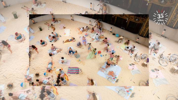 La playa desde una experiencia artística, en Medellín