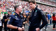 El 'palo' cariñoso de Toto Wolff Christian Horner en la F1: "Se le echa de menos... necesitamos un villano"