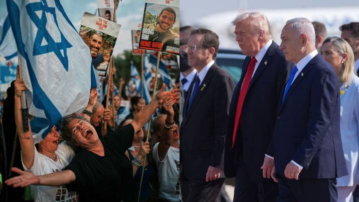 Hamas releases all hostages after 2 years as Trump arrives in Israel
