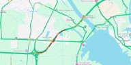 I-24 eastbound blocked at Tennessee River Bridge due to stalled vehicle