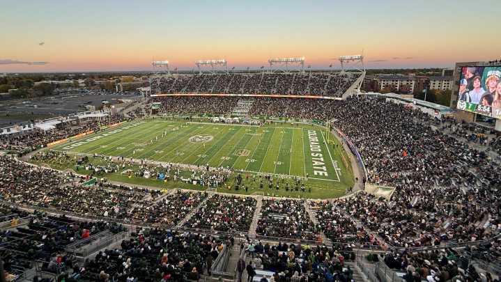 CSU sets program record for largest home crowd in 2025 homecoming game