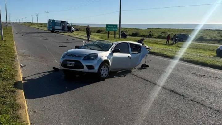 Tragedia en la Ruta 11: un nene de 2 años murió por el brutal choque de un auto