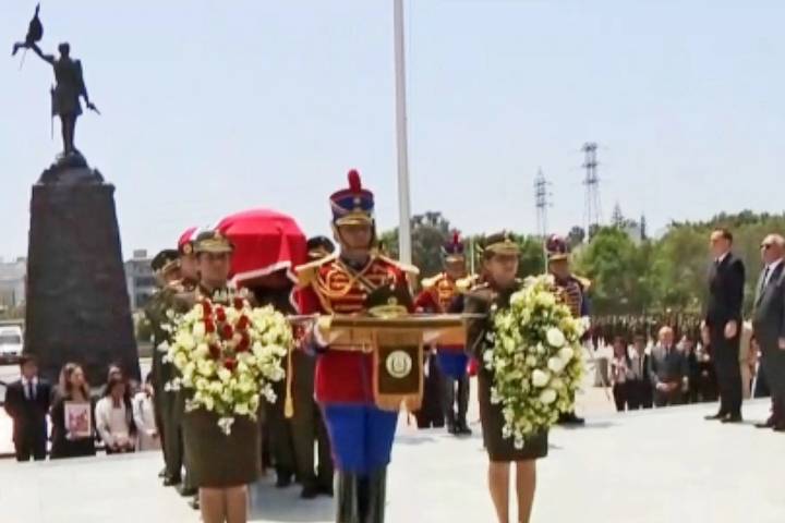 Presidente participa en honores fúnebres a general Marín, jefe del Comando Unificado Pataz