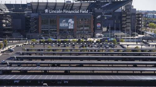 Lincoln Financial Field leads NFL in green efforts with solar, recycling