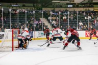 Rebels rebound with shutout win ahead of weekend home showdowns