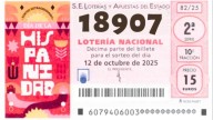 Horario y dónde ver en directo el Sorteo Extraordinario del Día de la Hispanidad de la Lotería Nacional 2025