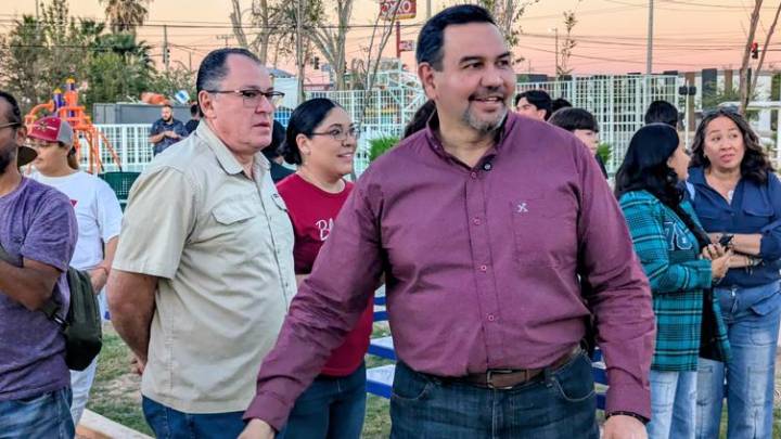 Entrega Cruz parque Tres Cantos del Presupuesto Participativo