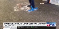 Calcasieu Central Library closed due to water leak