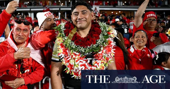 Jason Taumalolo: Vows to lead Tonga against Samoa after injury