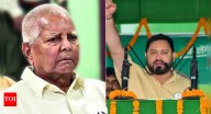 Bihar polls: Is Lalu trying to insulate son from opposition's 'jungle raj' attack? Not seen in RJD posters or in public