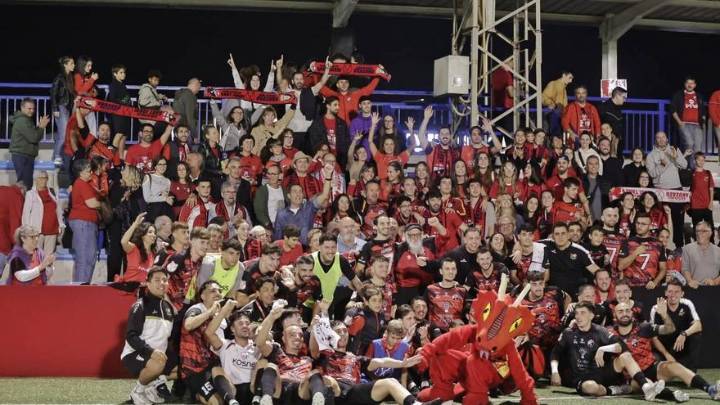 Las imágenes del Sant Jordi-Osasuna de Copa del Rey