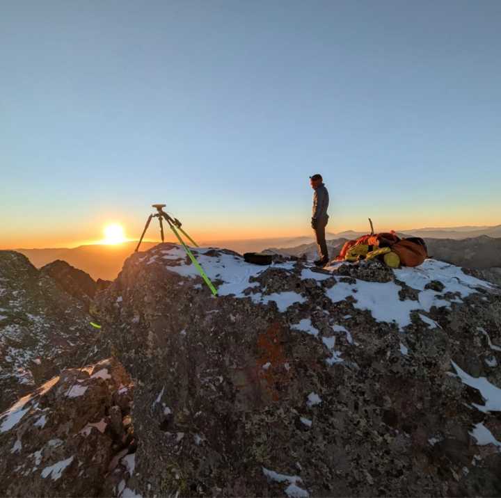 Scientist climbers with satellite-connected tools call for a new 14er
