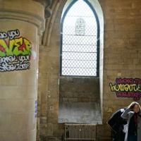 Canterbury Cathedral graffiti exhibition asks questions of God