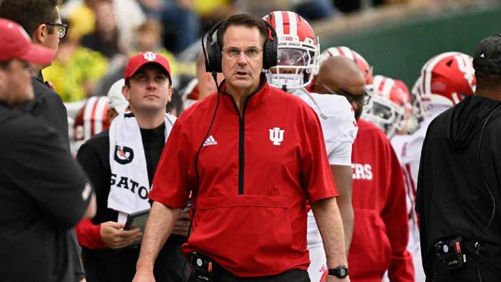 Curt Cignetti drops the mic on haters after historic Indiana upset over Oregon