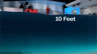 Impacto del huracán Melissa: mira cómo se ve una marejada ciclónica de más de 3 metros