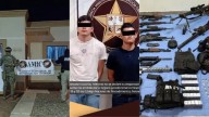 Cateos en Cajeme dejan dos detenidos y arsenal asegurado
